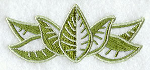 Languid Leaves Border