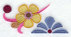 Art Deco Buttercup Border