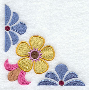 Art Deco Buttercup Corner