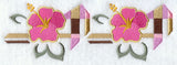 Art Deco Hibiscus Border