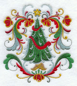 Rosemaling Christmas Tree