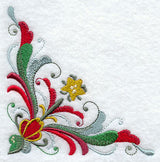 Rosemaling Christmas Corner