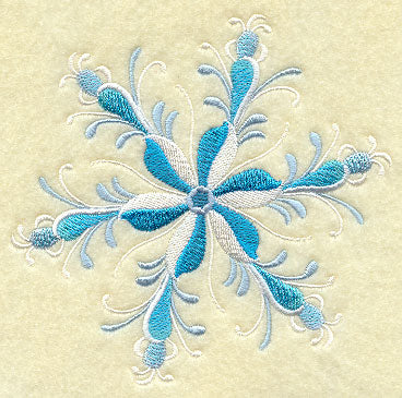 Rosemaling Snowflake Brisling