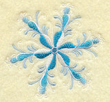 Rosemaling Snowflake Brisling