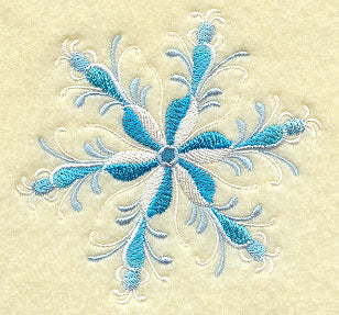 Rosemaling Snowflake Brisling
