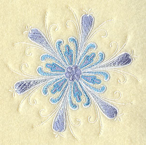Rosemaling Snowflake Yngling