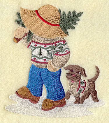 Fisherman Fred in Christmas Sweater