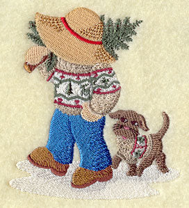 Fisherman Fred in Christmas Sweater