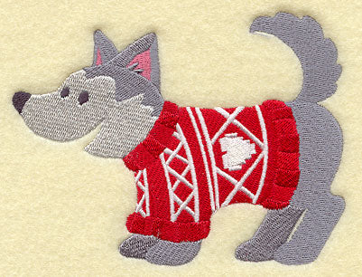 Howard Husky in Christmas Sweater