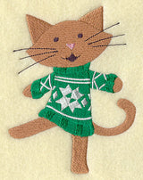 Katy Kitty in Christmas Sweater