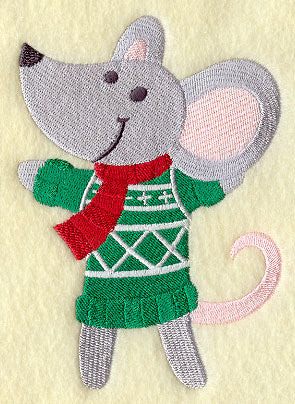 Missy Mouse in Christmas Sweater