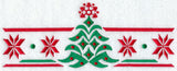 Nordic Christmas Tree Border