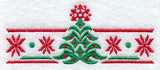 Nordic Christmas Tree Border