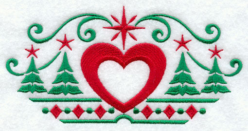 Nordic Christmas Hearts