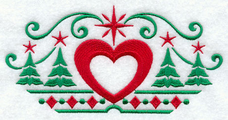 Nordic Christmas Hearts