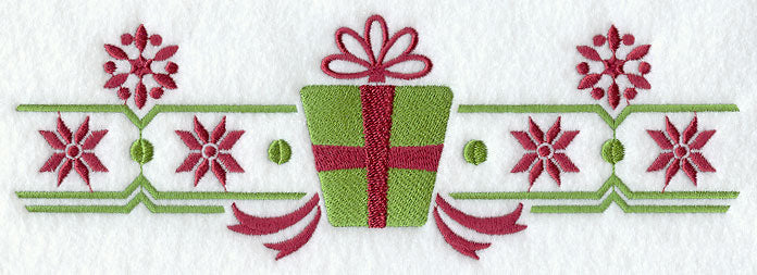 Nordic Christmas Gift Border