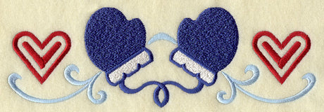 Nordic Christmas Mrs. Claus Border