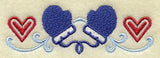 Nordic Christmas Mrs. Claus Border
