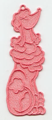 Poodle Bookmark (Lace)