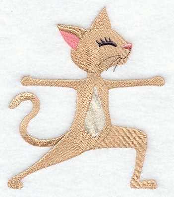 Yoga Kitty - Warrior