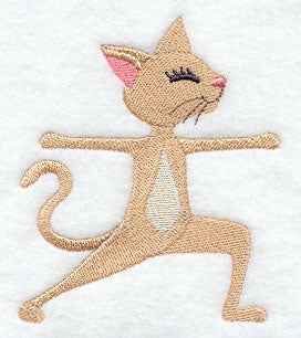 Yoga Kitty - Warrior
