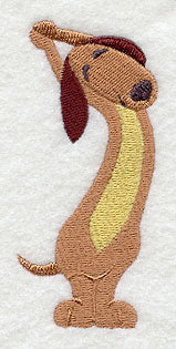 Yoga Beagle - Half Moon