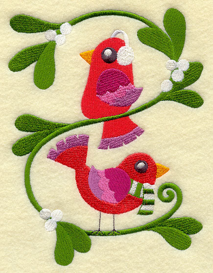 Under the Mistletoe Birdies