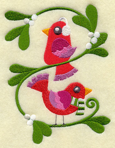 Under the Mistletoe Birdies