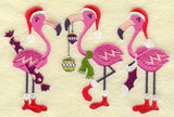 Very Merry Flamingo Christmas