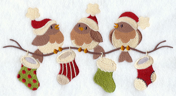 Very Merry Christmas Birds