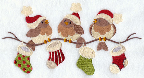 Very Merry Christmas Birds