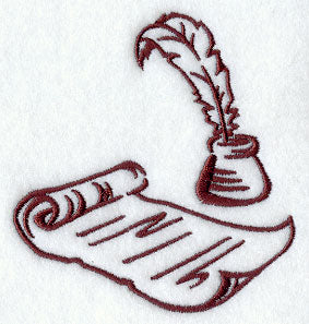 Parchment and Feather Quill