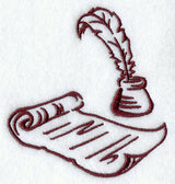 Parchment and Feather Quill