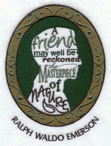 Ralph Waldo Emerson Cameo Silhouette