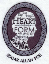 Edgar Allan Poe Cameo Silhouette