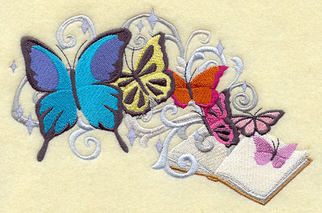 Book and Butterflies