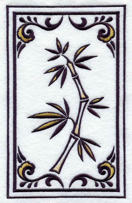 Chinoiserie Bamboo Panel