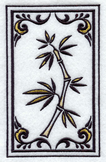 Chinoiserie Bamboo Panel