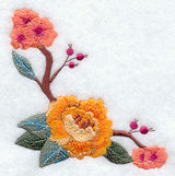 Chinoiserie Flowers Corner