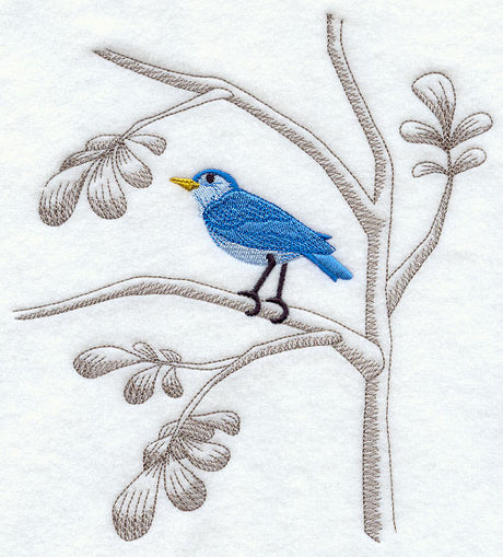 Chinoiserie Bird in Branch 2