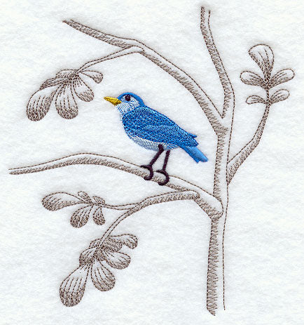 Chinoiserie Bird in Branch 2