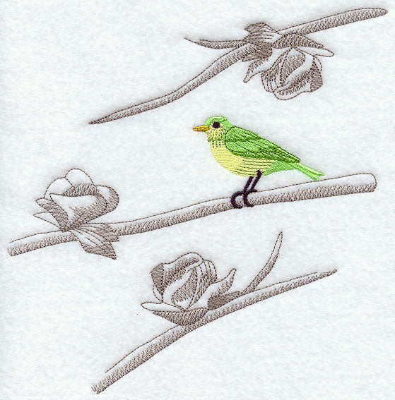 Chinoiserie Bird in Branch 3