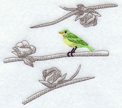 Chinoiserie Bird in Branch 3