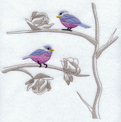 Chinoiserie Birds in Branch 2