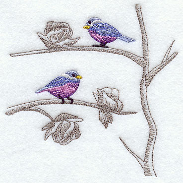 Chinoiserie Birds in Branch 2