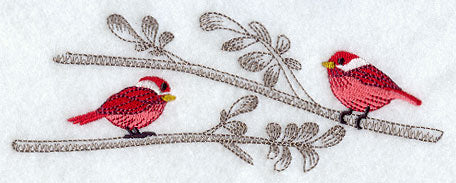 Chinoiserie Birds in Branch Border
