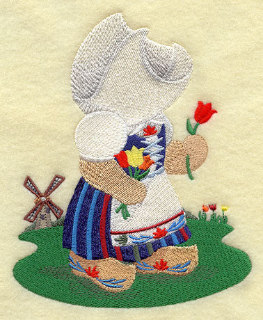 Sunbonnet Sue in The Netherlands