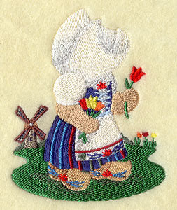 Sunbonnet Sue in The Netherlands