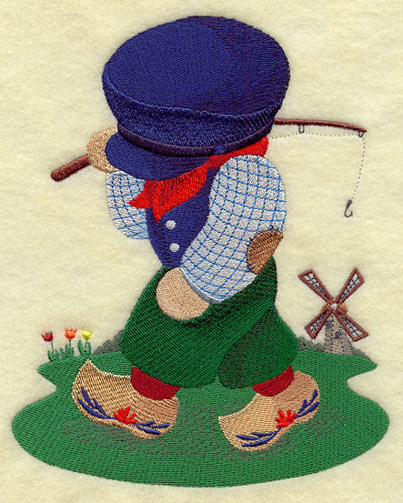 Fisherman Fred in The Netherlands