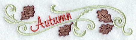 Autumn Filigree Border